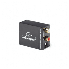 CABLEXPERT Pretvornik SPDIF/digitalni Koaks v avdio analog 2xRCA (Ž)
