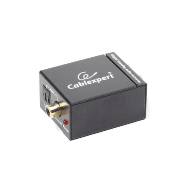 CABLEXPERT Pretvornik SPDIF/digitalni Koaks v avdio analog 2xRCA (Ž)