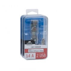 RivaCase VA4225 TD2 avtopolnilec, 3,4 A, Lightning podatkovno polnilni kabel za Apple iPhone 13