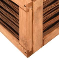 Vidaxl Rastlinjak 60x80x45 cm trdna borovina in vrba