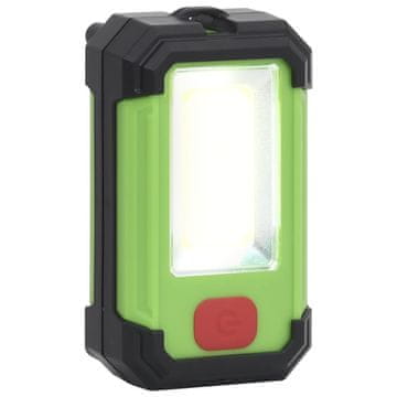 Vidaxl vidaXL Prenosni solarni LED reflektor, 7 W, hladno bela svetloba