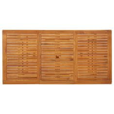 Vidaxl Vrtna jedilna miza 180x90x75 cm trden akacijev les