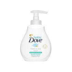 Dove Otroški gel za umivanje telesa in las (Head To Toe Wash Sensitiv e Moisture ) (Neto kolièina 400 ml)