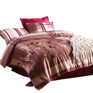 Issimo Posteljnina iz bombažnega satena BORDEAUX 200x220/4*50x70