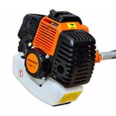 Vidaxl Obrezovalnik grmičevja in trave 51,7 cc oranžni 2,2 kW