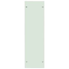 Vidaxl Stojalo za drva belo 40x35x120 cm steklo