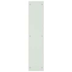 Vidaxl Stojalo za drva belo 80x35x160 cm steklo