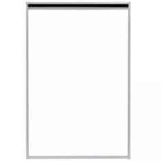 Vidaxl Plise komarnik za okna aluminij 80x120 cm