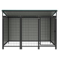 Vidaxl Zunanji pasji boks 193x133x113 cm