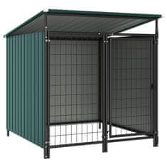 Vidaxl Zunanji pasji boks 133x133x113 cm