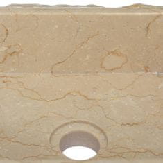 shumee Umivalnik krem 30x30x13 cm marmor