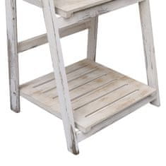 Vidaxl 4-nadstropno stojalo za rastline 43x33x113 cm iz lesa