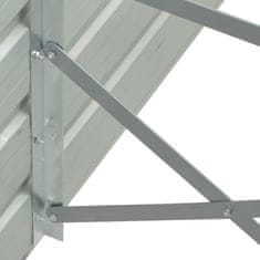 Vidaxl Visoka greda antracitna 100x40x77 cm pocinkano jeklo