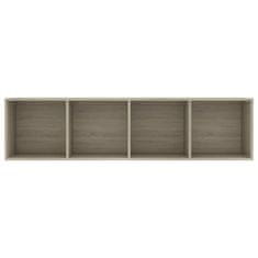 Vidaxl Knjižna / TV omara sonoma hrast 143x30x36 cm