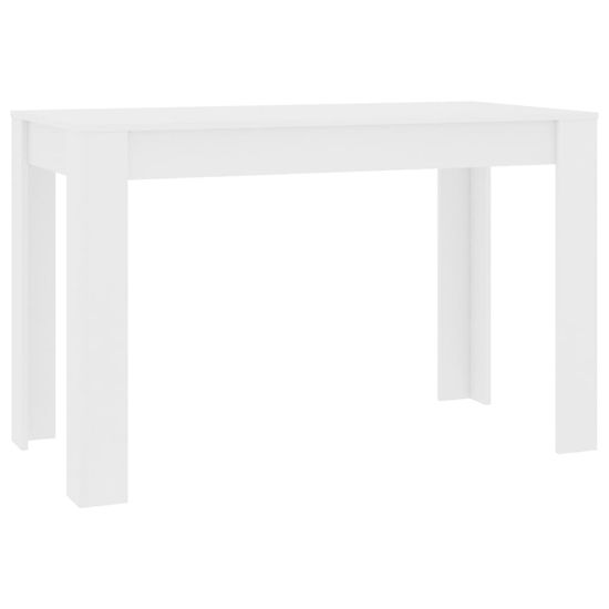Vidaxl Jedilna miza 120x60x76 cm iverna plošča