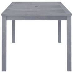 Vidaxl Vrtna jedilna miza 150x90x74 cm trden akacijev les