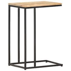 Vidaxl Stranska mizica 35x45x65 cm trden mangov les