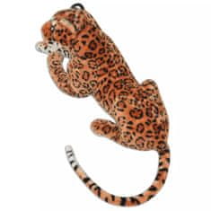 Greatstore Plišasta Igrača Leopard Rjave Barve XXL