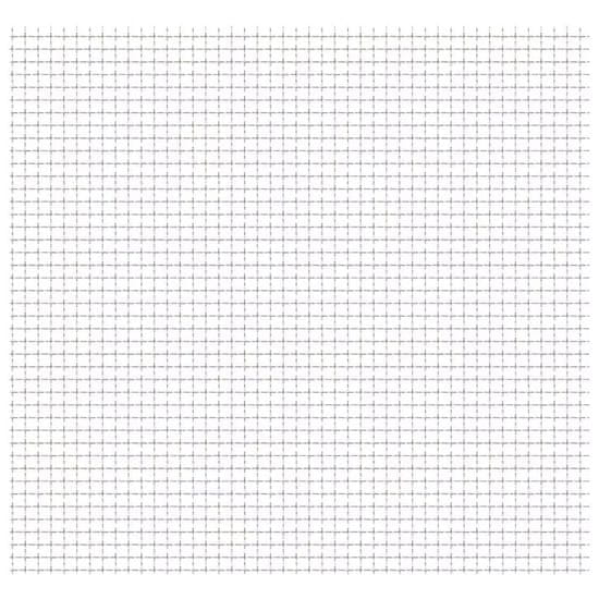 Vidaxl Vrtna žična ograja nerjaveče jeklo 50x50 cm 21x21x2,5 mm