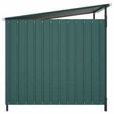 Vidaxl Zunanji pasji boks 133x133x113 cm