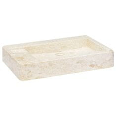 shumee Umivalnik krem 58x39x10 cm marmor