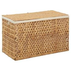 Vidaxl Košara za perilo 82x42,5x52,5 cm vodna hijacinta