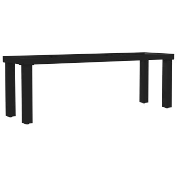 Vidaxl Noge za klop I okvir 125x36x42 cm