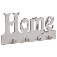 Vidaxl Stenski obešalnik za plašče HOME 50x23 cm