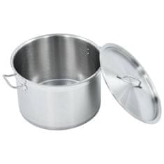 Vidaxl Lonec za juho 24 L 36x24 cm nerjaveče jeklo