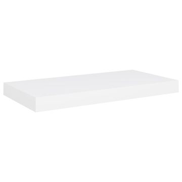 Vidaxl Stenska polica bela 50x23x3,8 cm MDF