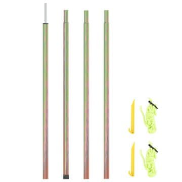 Vidaxl Palica za senčno jadro 200 cm pocinkano jeklo