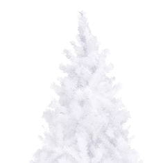 Vidaxl Umetna novoletna jelka 300 cm bela