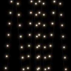 Greatstore Solarne svetlobne verige 2 kosa 2x200 LED lučk hladno bele