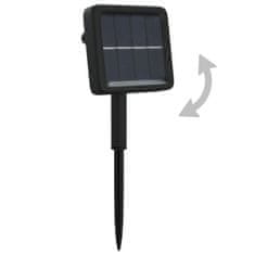 Vidaxl Solarne svetlobne verige 2 kosa 2x200 LED lučk hladno bele