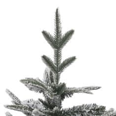 shumee Umetna novoletna jelka s snegom zelena 210 cm PVC in PE