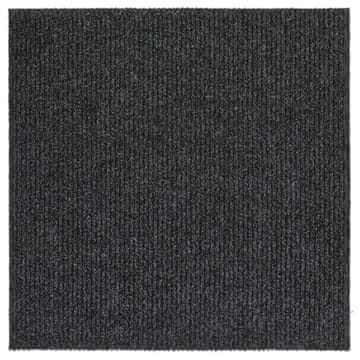 Vidaxl Tepih tekač 100x100 cm antraciten