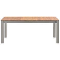 Vidaxl Jedilna miza 180x90x74 cm trdna hrastovina
