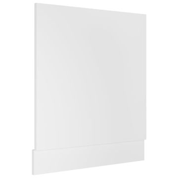 Vidaxl Plošča za pomivalni stroj “Lyon” bela 59,5x3x67 cm