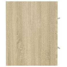 Vidaxl Omarica za umivalnik sonoma hrast 41x38,5x48 cm iverna plošča