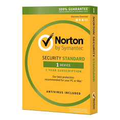 Norton 360 Standard, 1-leto, 1 PC, ESD licenca (kartica)