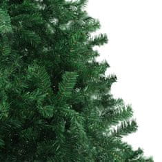 Vidaxl Umetna novoletna jelka 300 cm zelena