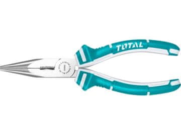 Total Polkrogle klešče THT120606P Polkrogle ravne klešče, 160 mm