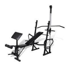 Vidaxl Fitnes vadbena klop za domačo uporabo