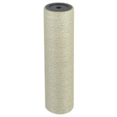 shumee vidaXL Mačji praskalnik 8x30 cm 10 mm bež