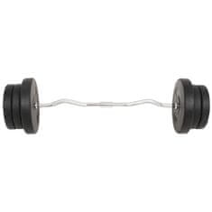 Vidaxl Komplet uteži in ročk 60 kg