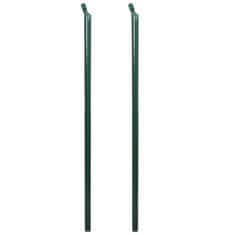 Vidaxl Ograjni oporniki 2 kosa 200 cm