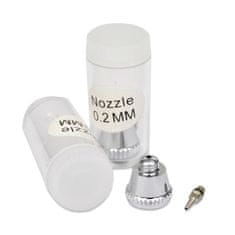 Vidaxl Airbrush set 0,2 / 0,3 / 0,5 mm šobe