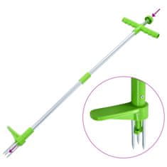 Vidaxl Odstranjevalec plevela 100 cm aluminij