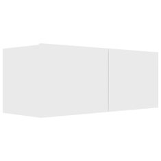Vidaxl TV omarica bela 80x30x30 cm iverna plošča