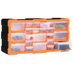 Vidaxl Organizator z 22 predali 49x16x25,5 cm